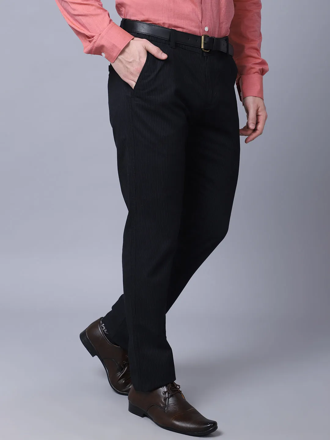 Mens Black Trouser