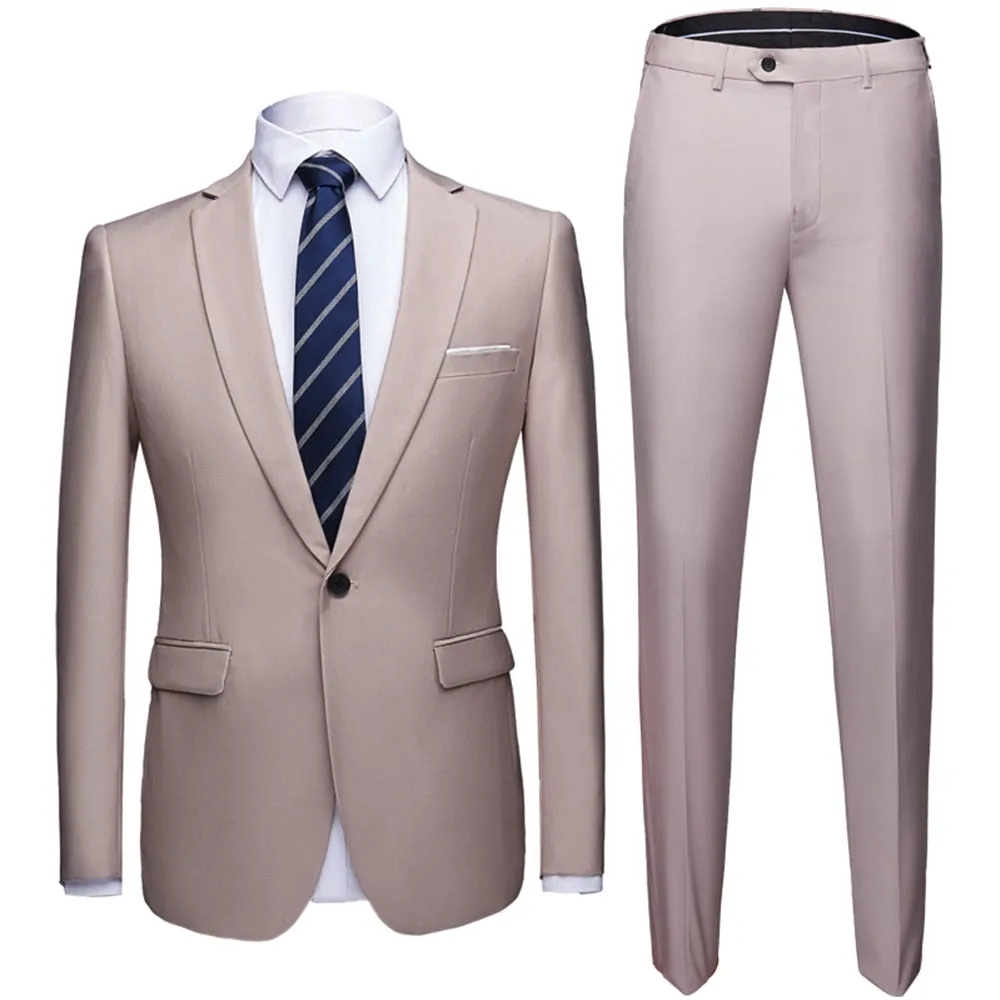 Men'S Business Casual Groomsman Wedding Suit Jacket