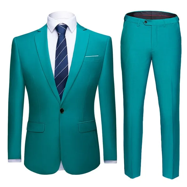 Men'S Business Casual Groomsman Wedding Suit Jacket