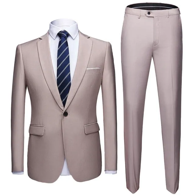 Men'S Business Casual Groomsman Wedding Suit Jacket