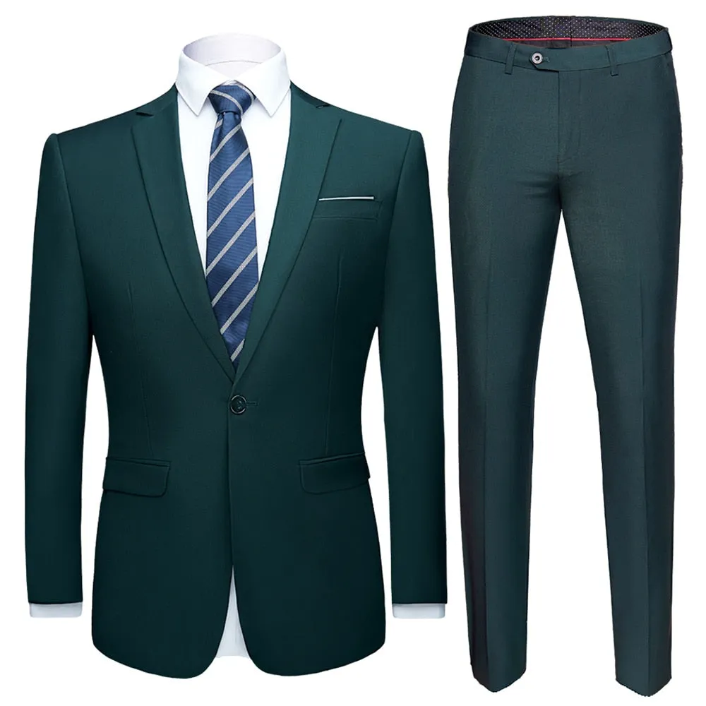 Men'S Business Casual Groomsman Wedding Suit Jacket