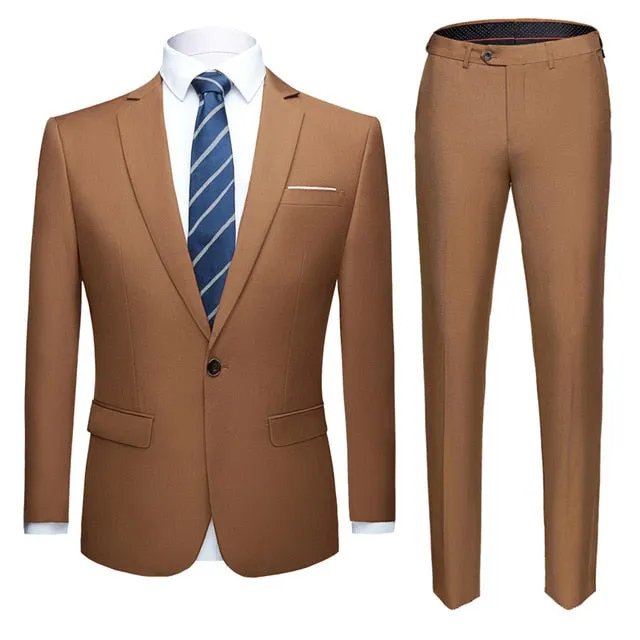 Men'S Business Casual Groomsman Wedding Suit Jacket