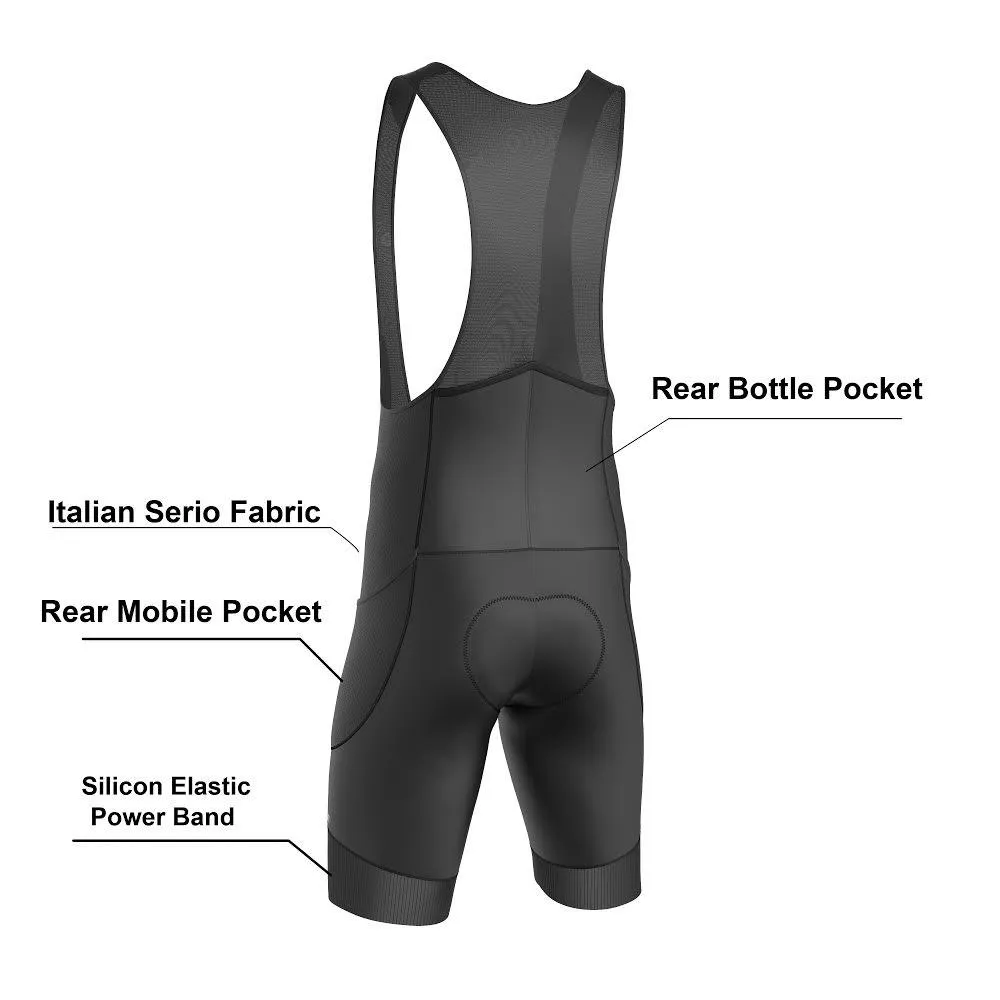 Men’s MTB Bib Shorts, with 4 Pockets