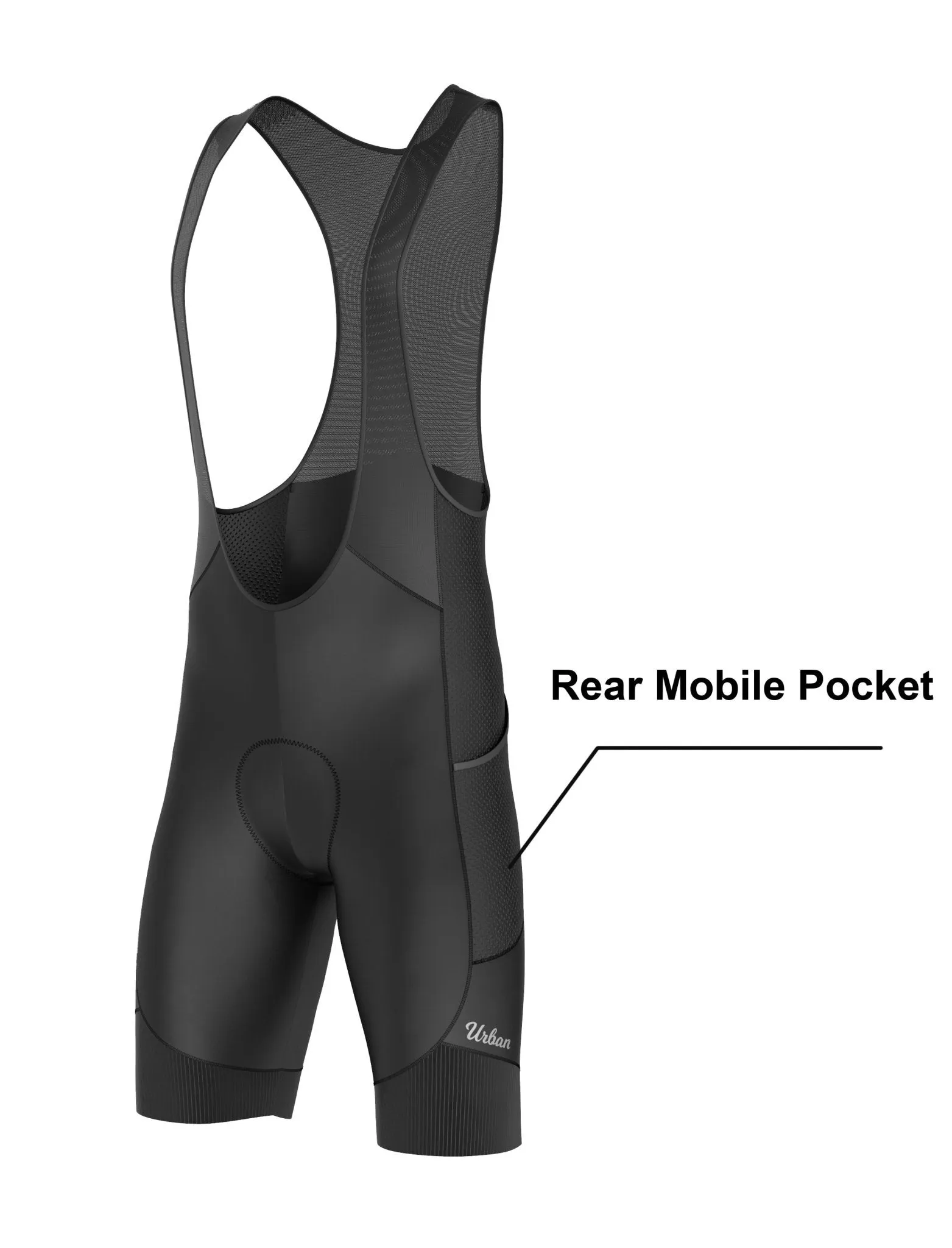 Men’s MTB Bib Shorts, with 4 Pockets