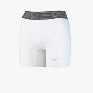 Mizuno Womens Aero Vent Padded Sliding Shorts - White