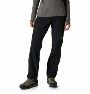 Mountain Hardwear Women's Stretch Ozonic Pant - Black - Regular