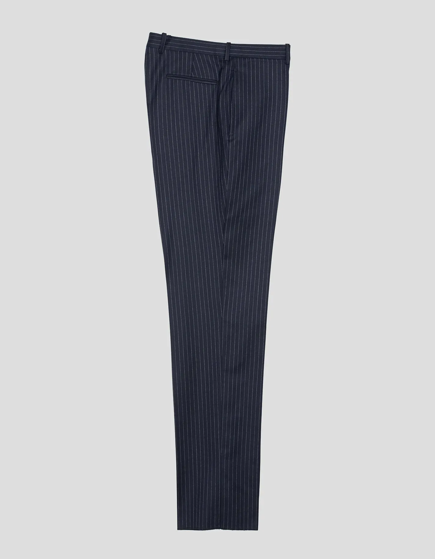 NAVY CHALKSTRIPE FLANNEL SUIT - MTO