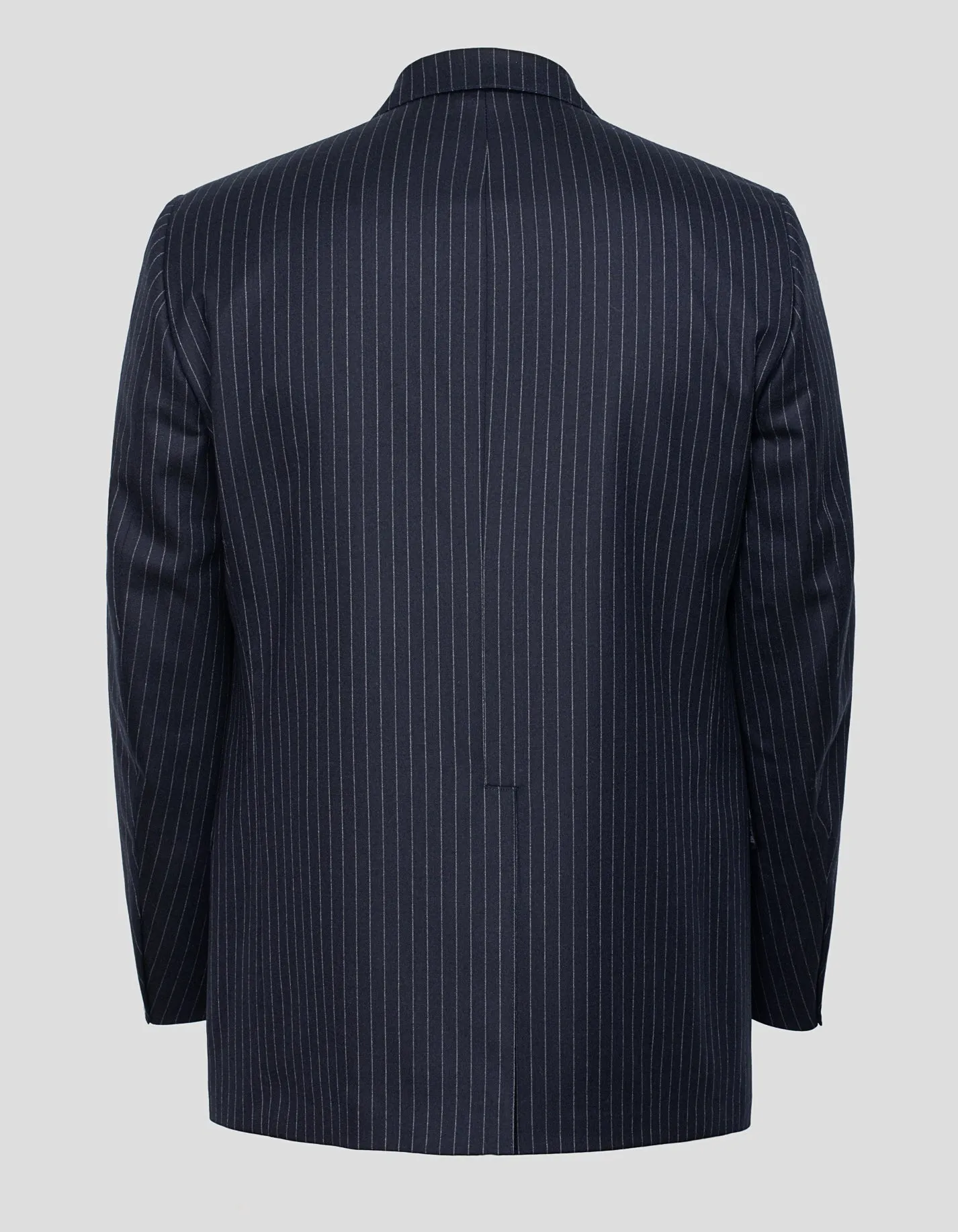 NAVY CHALKSTRIPE FLANNEL SUIT - MTO