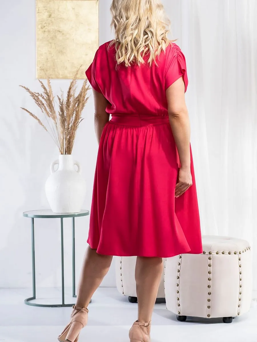 Plus size dress model 183386 Karko