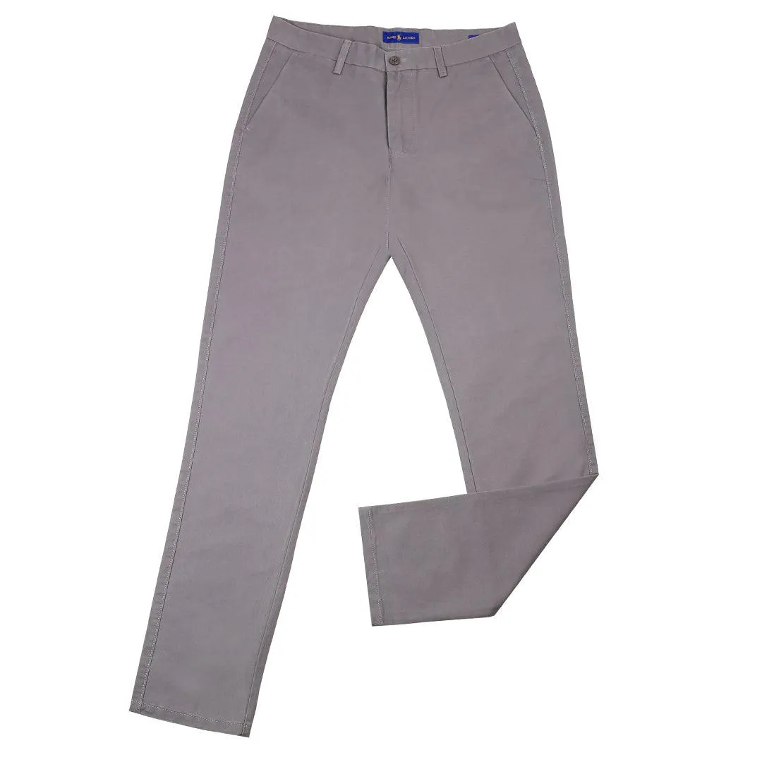 PRL Fashion Custom Fit Mesh Chinos-Grey