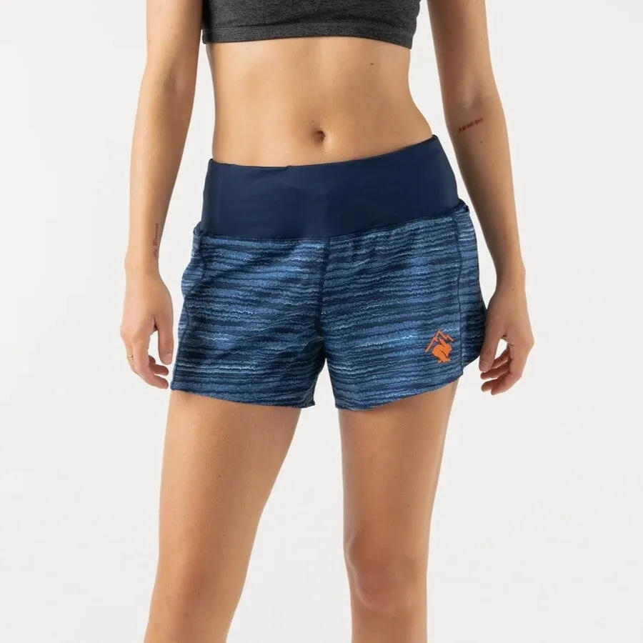 rabbit Summit Chasers 4" Short | Poseidon Mountain | Womens