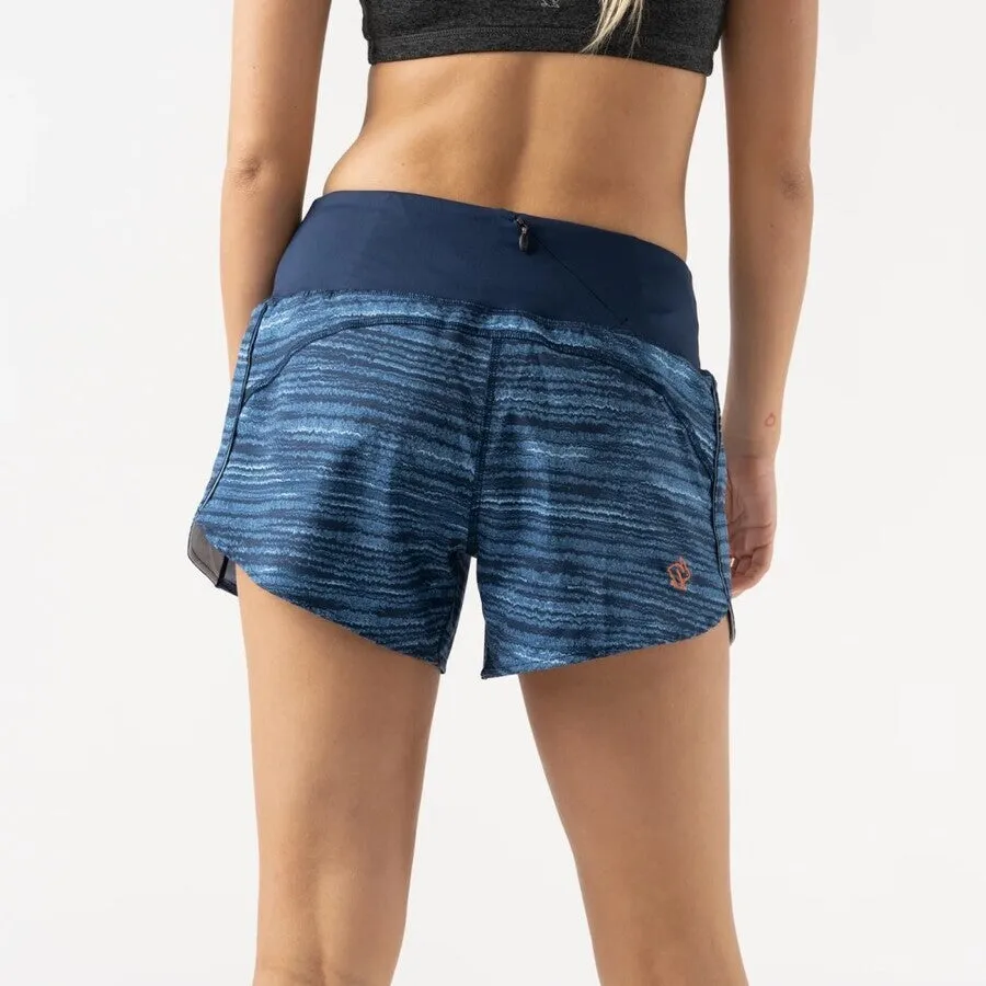 rabbit Summit Chasers 4" Short | Poseidon Mountain | Womens