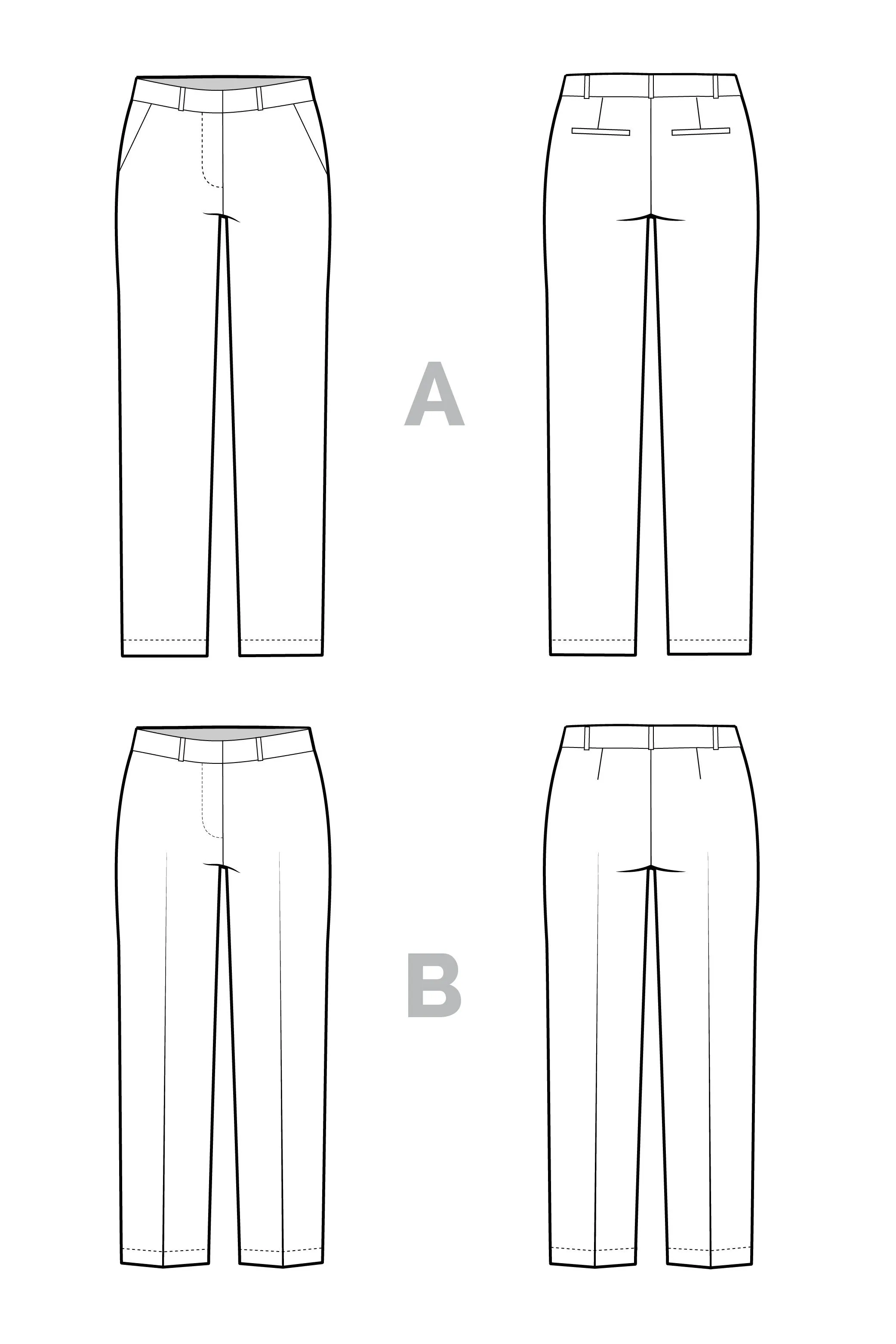 Sasha Trousers Pattern