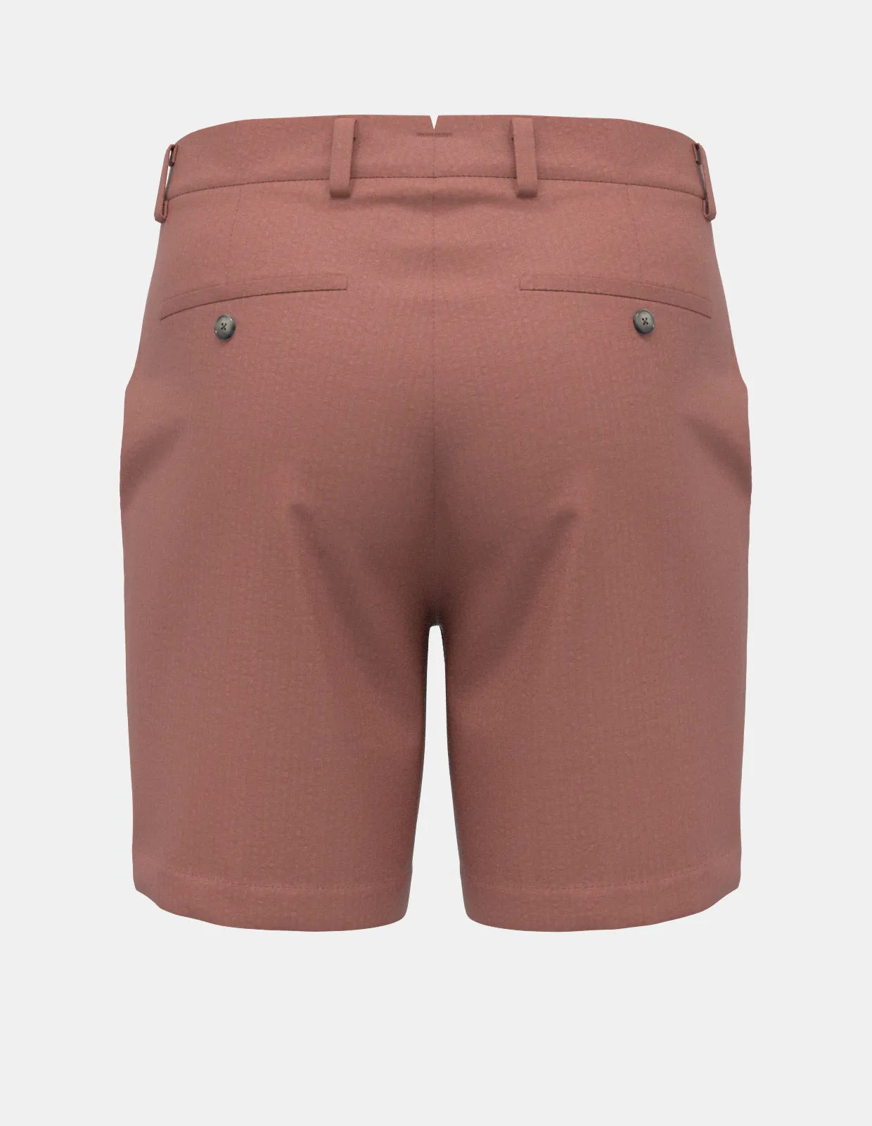 Seersucker Stretch - Coral | Short