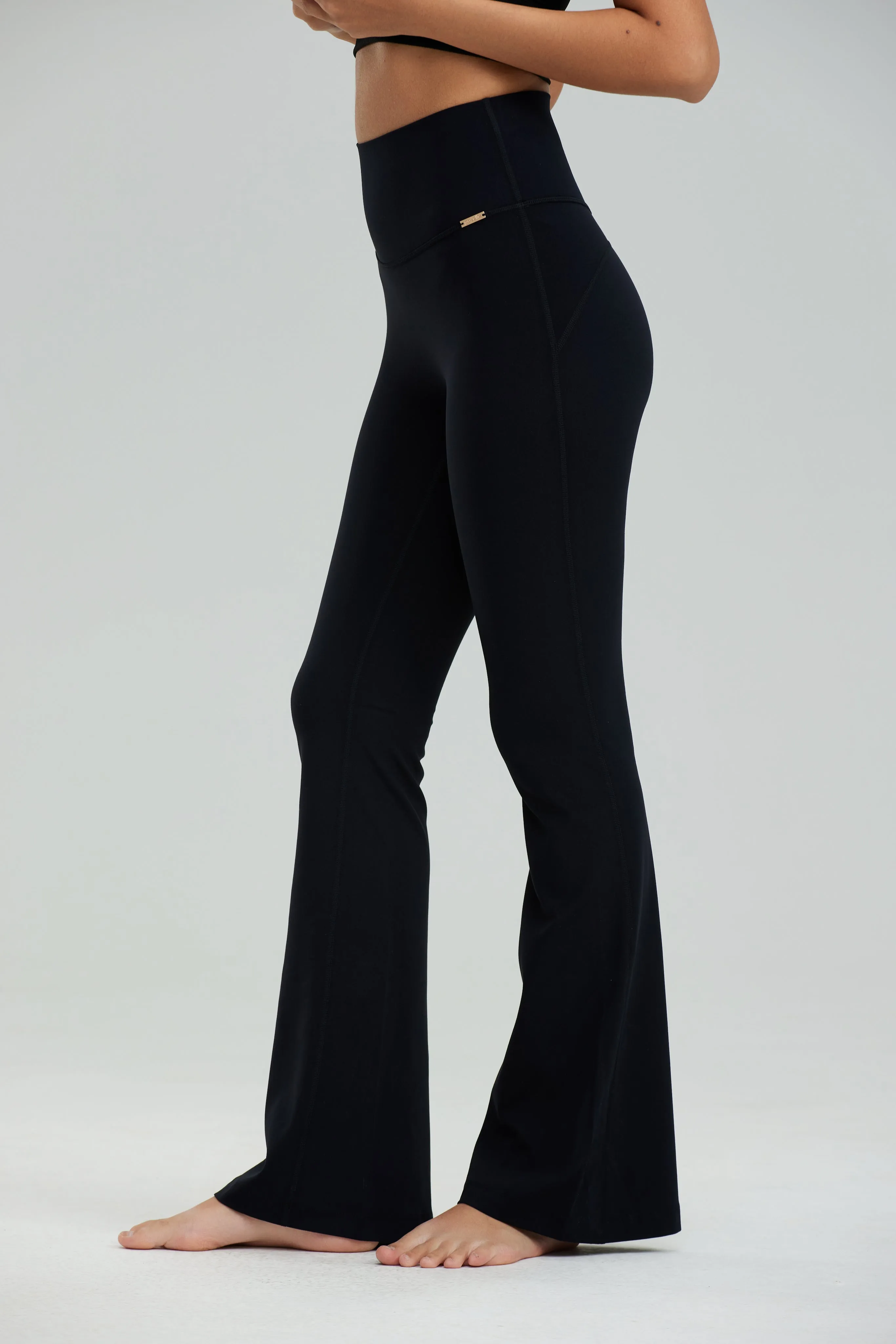 Serene Flare Pants - Black