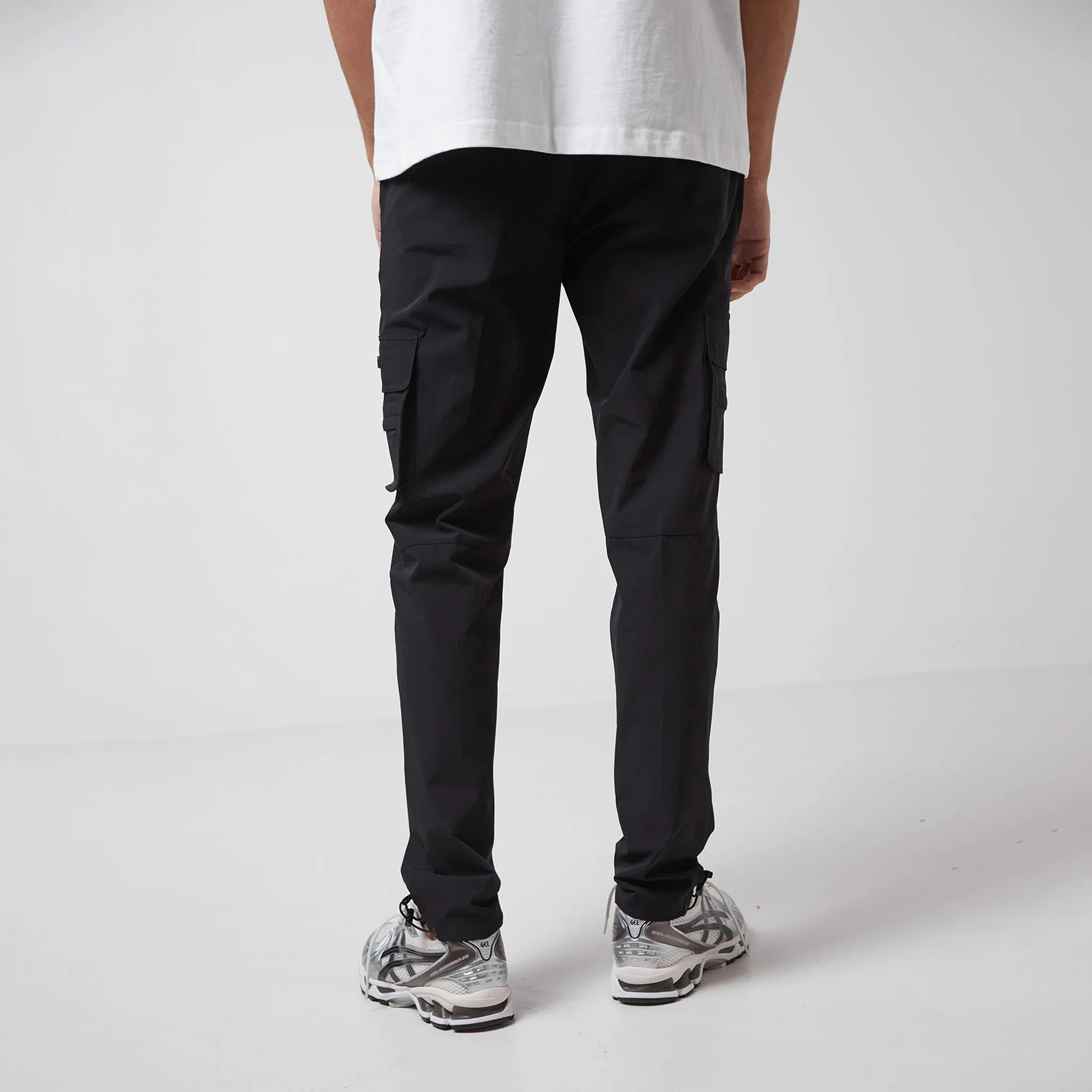 Technical Stretch Cargo Pant | Black