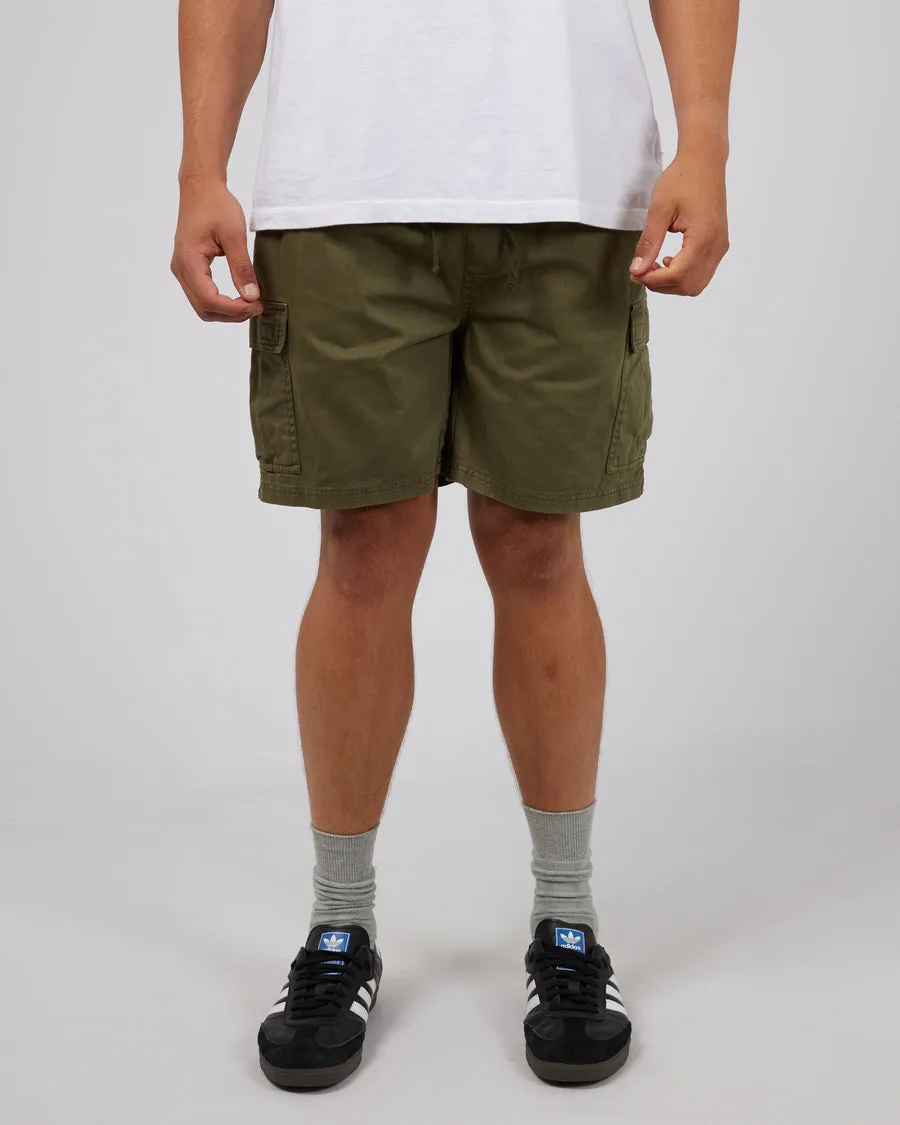 Utility Cargo Short| Khaki