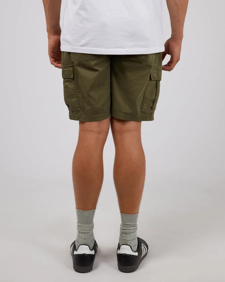 Utility Cargo Short| Khaki