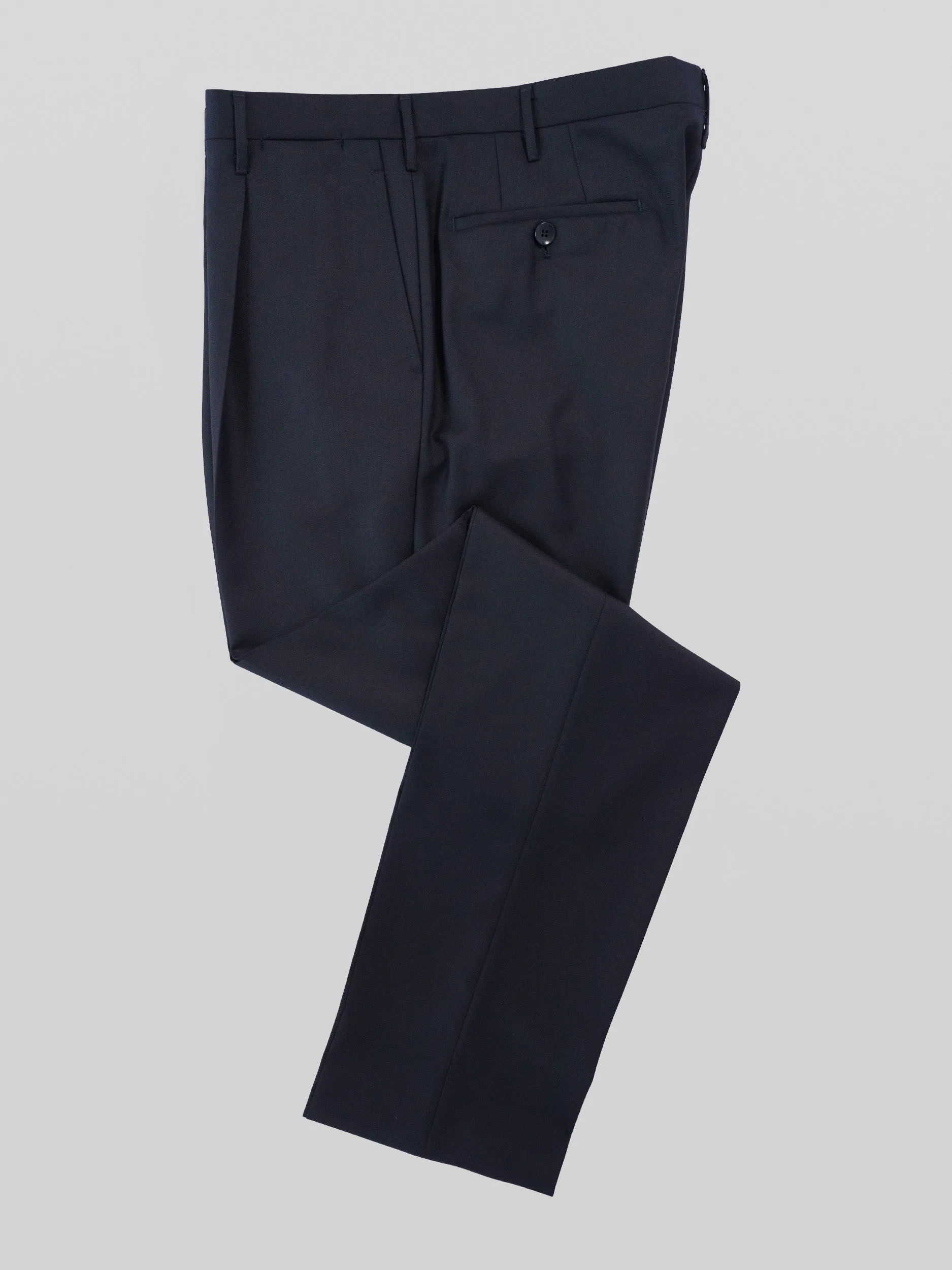 Venezia dark blue wool trousers