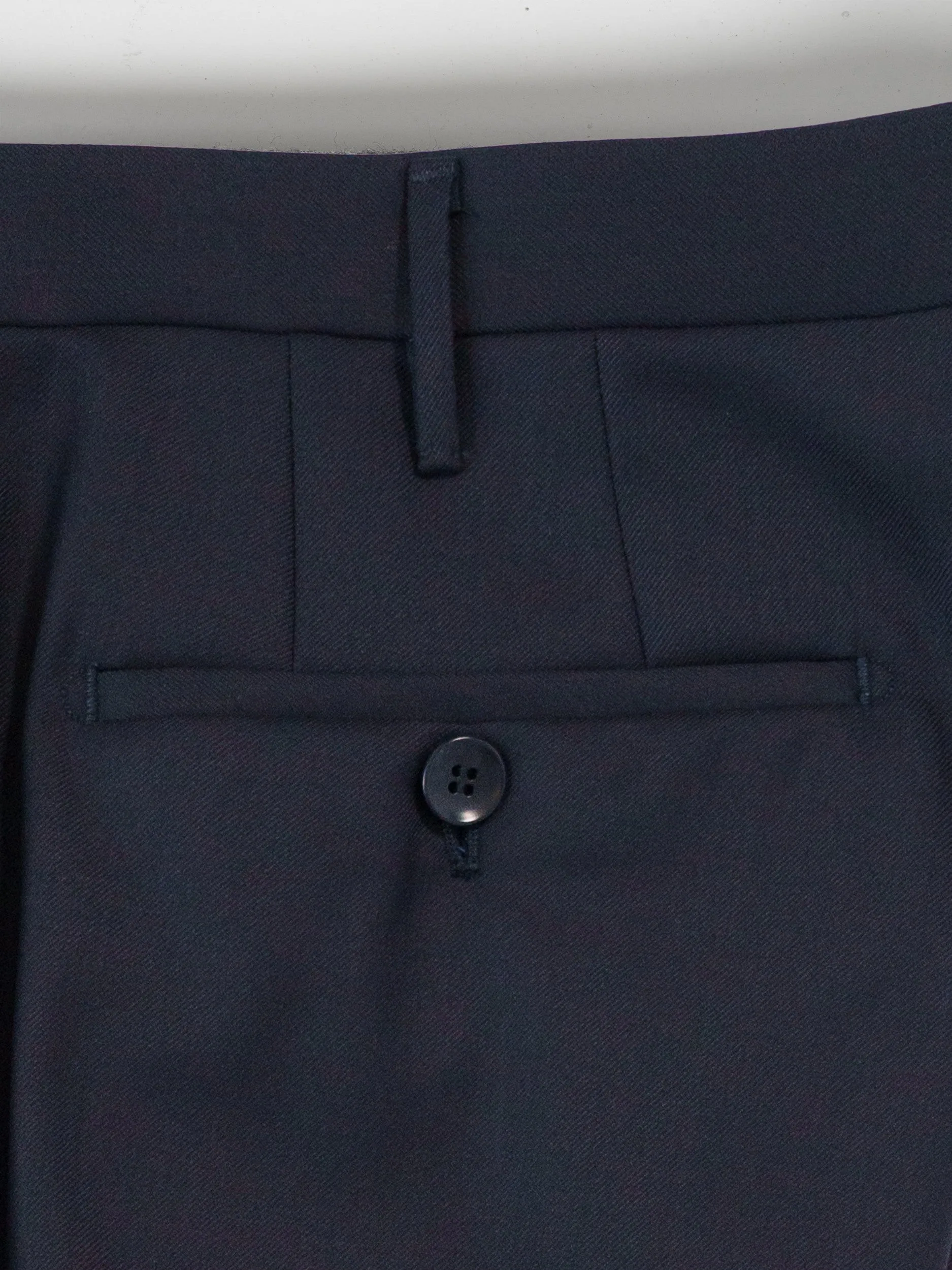 Venezia dark blue wool trousers