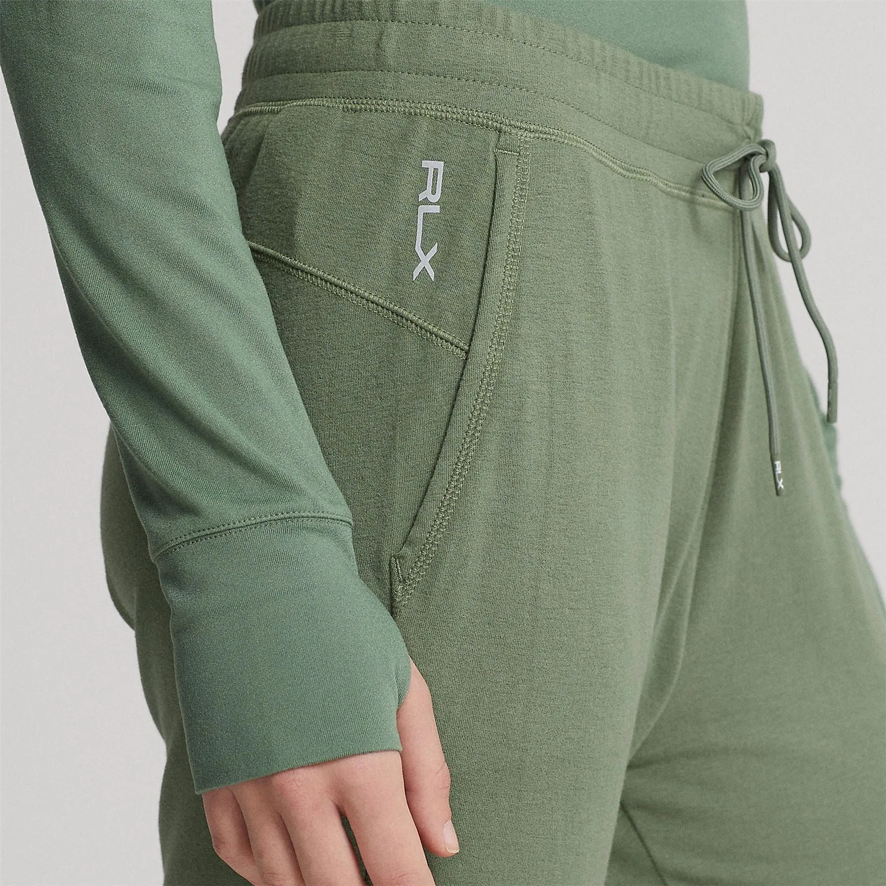 Womens Jersey Jogger Green - AW22